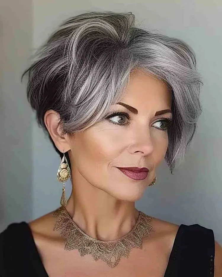 what hair lengths for older women short hairstyles that make you look younger
