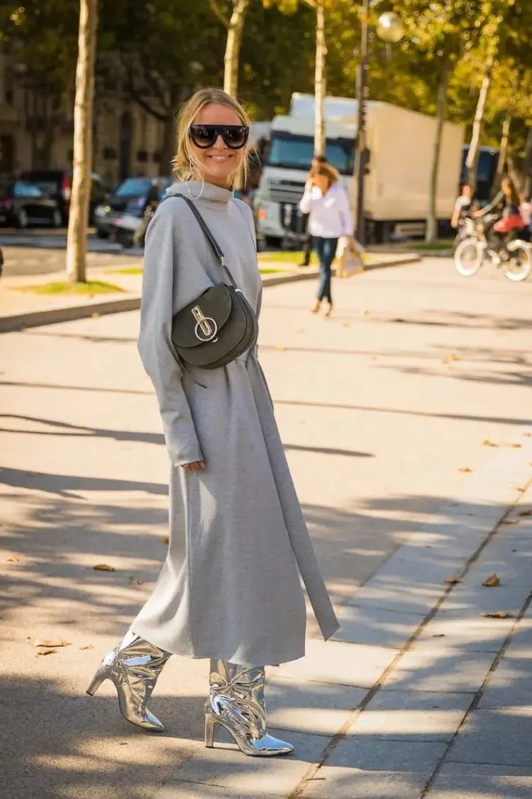 what long dress for winter 2024 woman