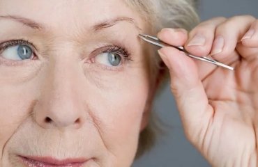 which eyebrow shapes over 60 to look younger and beautiful