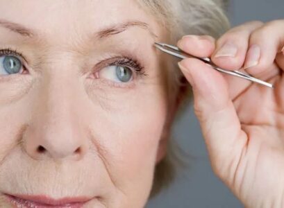 which eyebrow shapes over 60 to look younger and beautiful