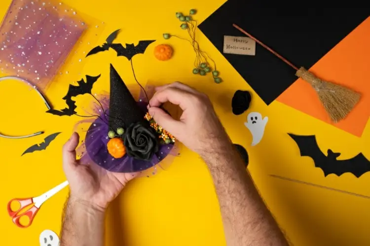 witch hat diy craft and decorate for children and adults