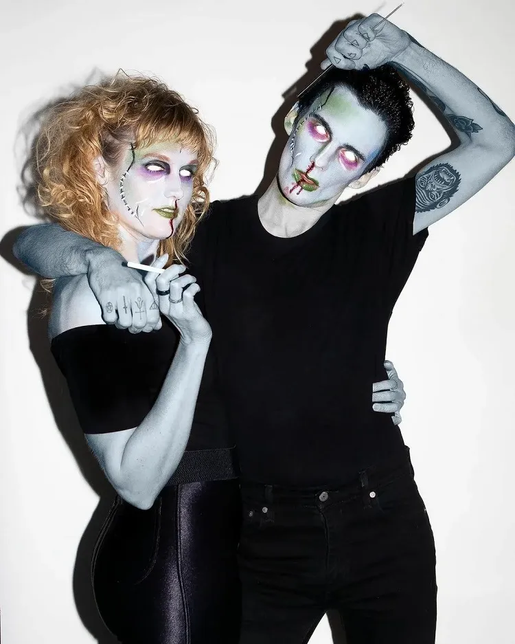 zombie sandy danny grease scary couples halloween costume 2023