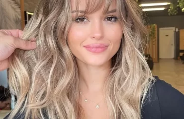 blonde highlights on brown hair