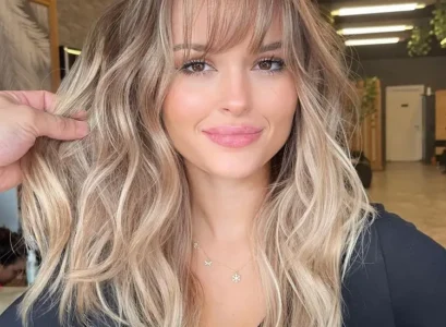blonde highlights on brown hair