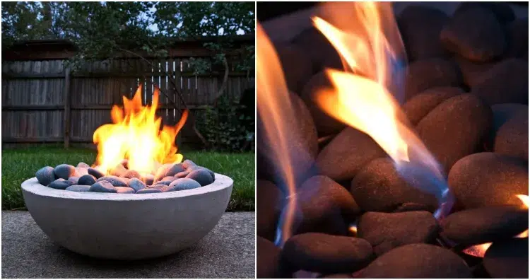 diy balcony heater how to make a concrete fire pit