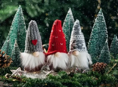 diy christmas gnomes from household items cute home decorating ideas