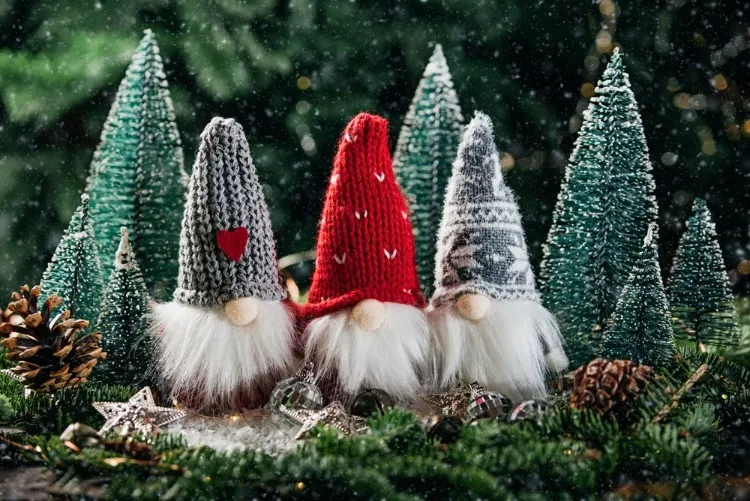 diy christmas gnomes from household items cute home decorating ideas