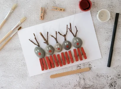 diy reindeer christmas cards ideas