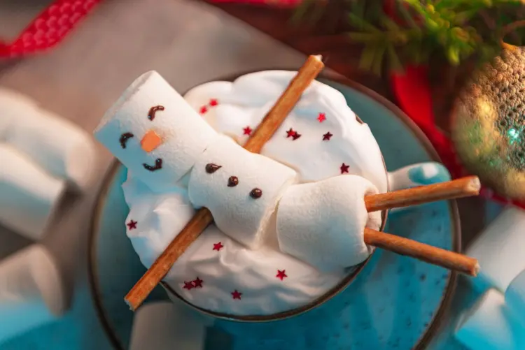 diy marshmallow snowman instructions