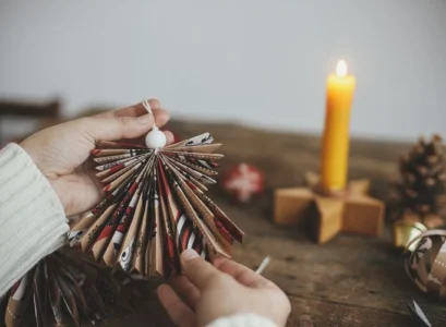 diy paper angels scandinavian tree decorations
