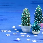 easy pine cone christmas crafts with kids