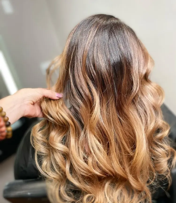 21 Fiery Copper Balayage Hair Styles to Rock in 2024 - Zohna