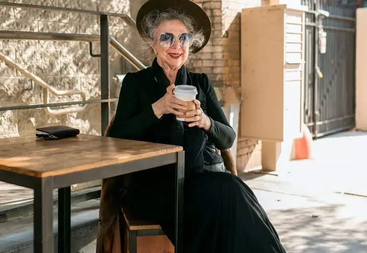 sporty elegant outfits for women over 60 a modern monochromatic look