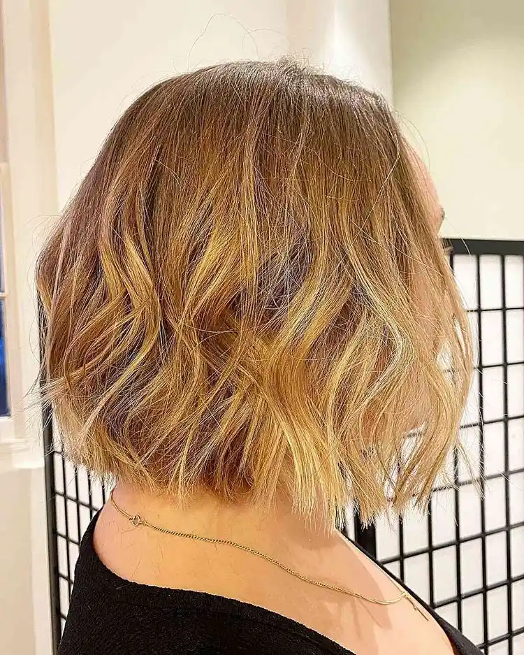 who can wear a textured bob