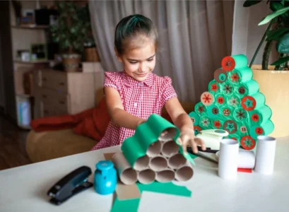 advent calendars made from toilet rolls with children 5 years old diy