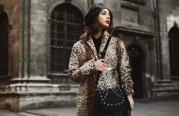 animal prints are in style this winter