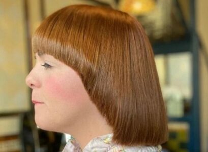 cheeky pageboy cut for older women