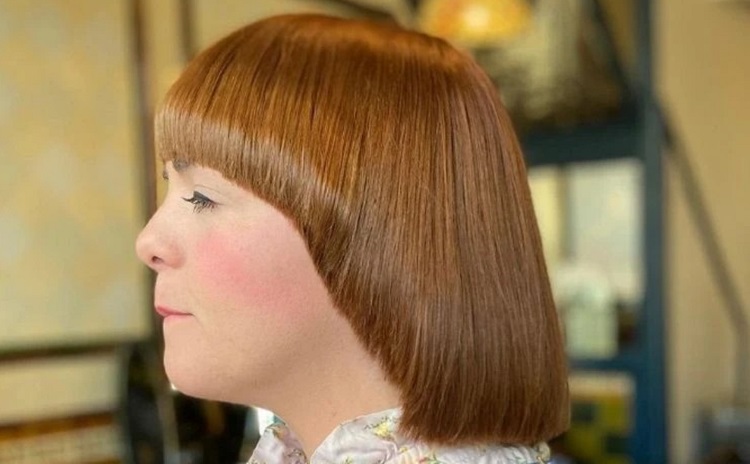 cheeky pageboy cut for older women