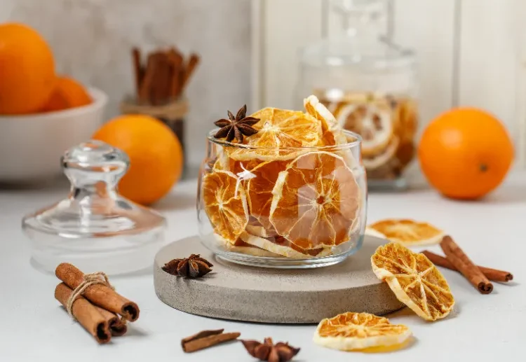 drying orange slices in the microwave what to do with dried oranges
