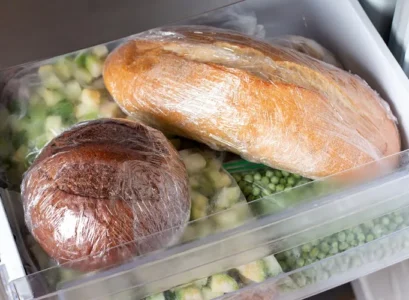 how to freeze bread tips