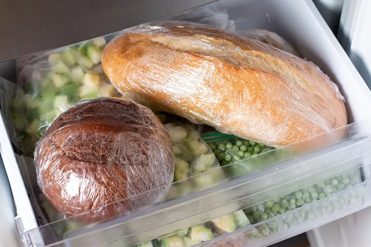 how to freeze bread tips