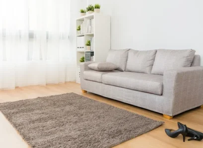how to get the wrinkles out of an area rug