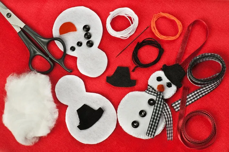 how to make a snowman craft