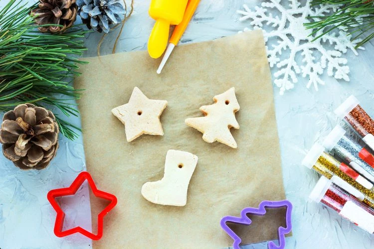 how to store salt dough ornaments for christmas properly