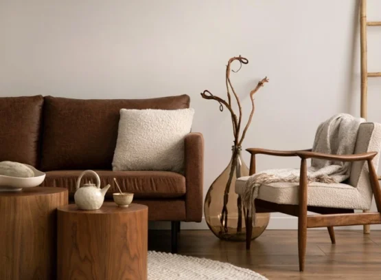 interior design trends furniture materials 2023 2024