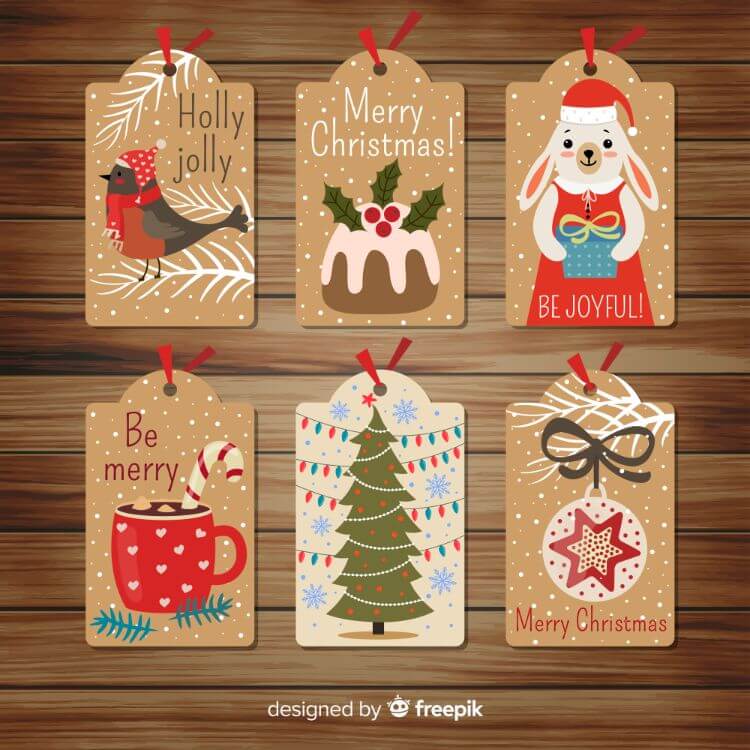 make a scrapbook christmas card free printable cute tags