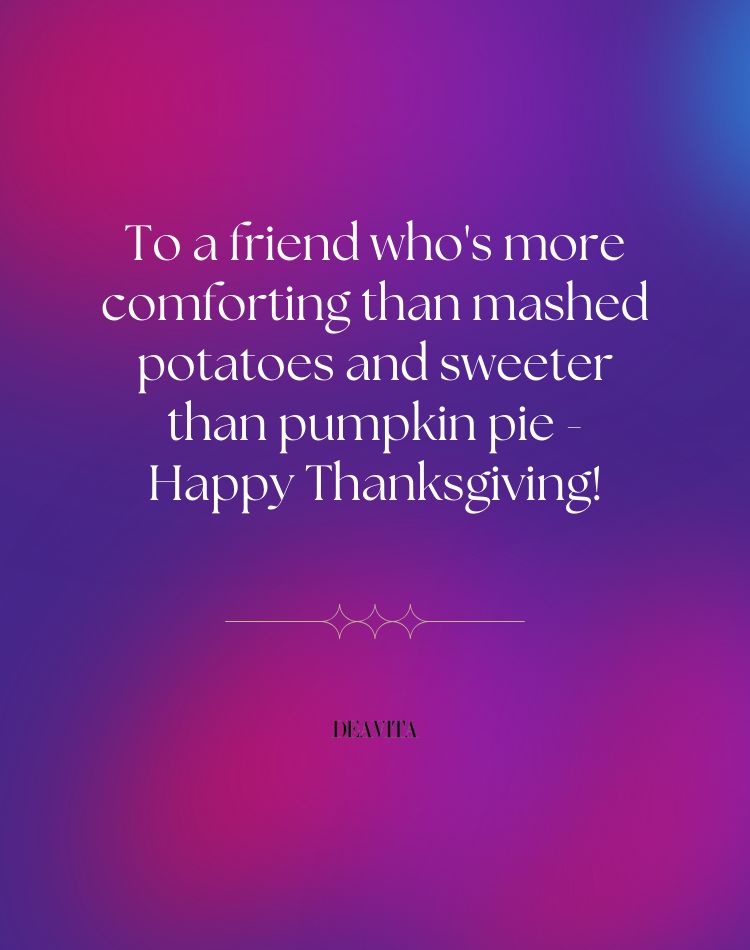 mashed potatoes friends fun thanksgiving instagram caption 2023