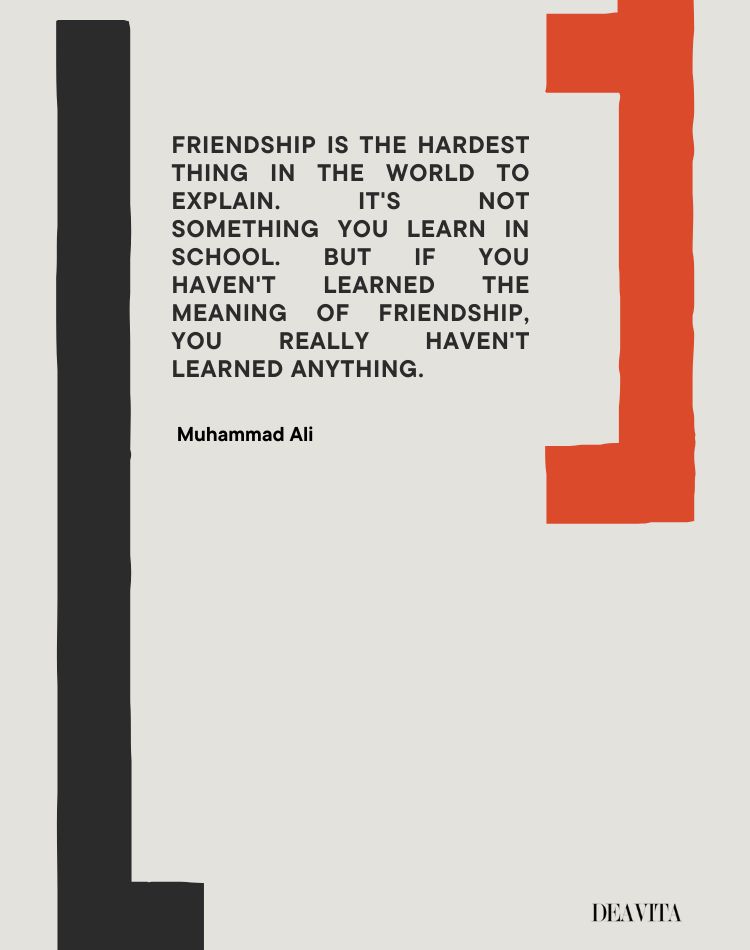 muhammad ali friendship quote thanksgiving 2023