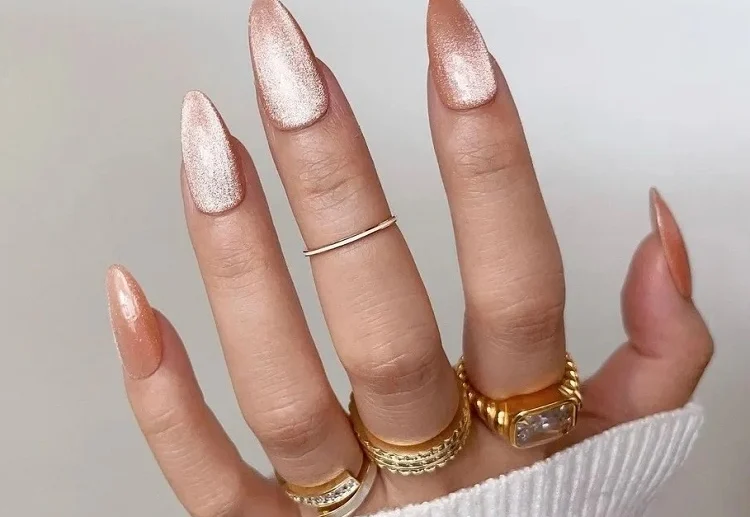 nail art winter manicure 2023 2024 velvet nails trend