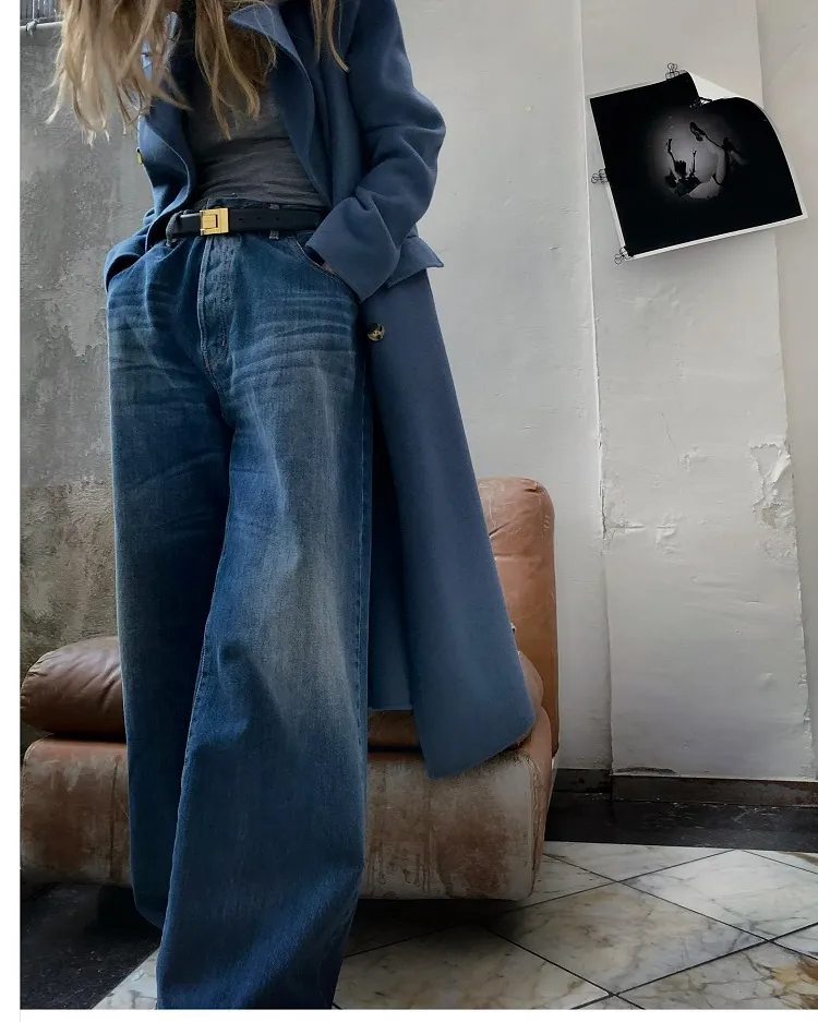 old money wide leg jeans trend 2023