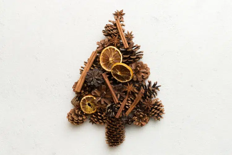 25 Wonderful DIY Ideas for a Christmas Decoration with Pine Cones