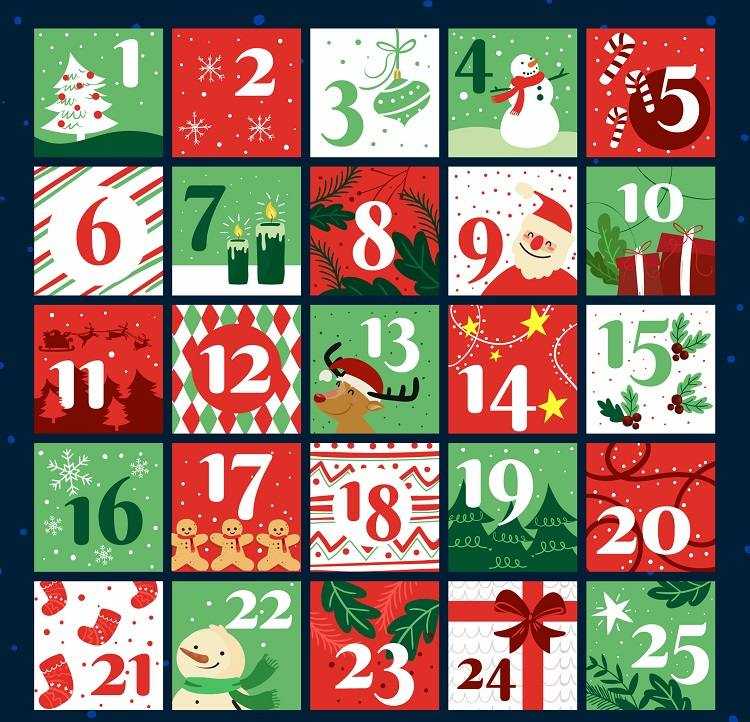 printable advent calendars