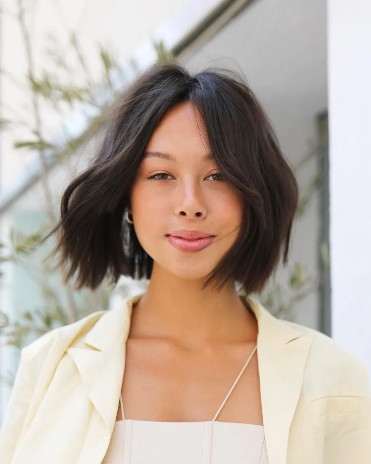 what bangs for a wavy bob short hair winter trend 2023 2024