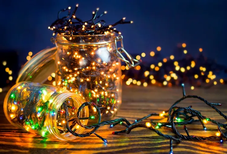 christmas fairy light decorations ideas