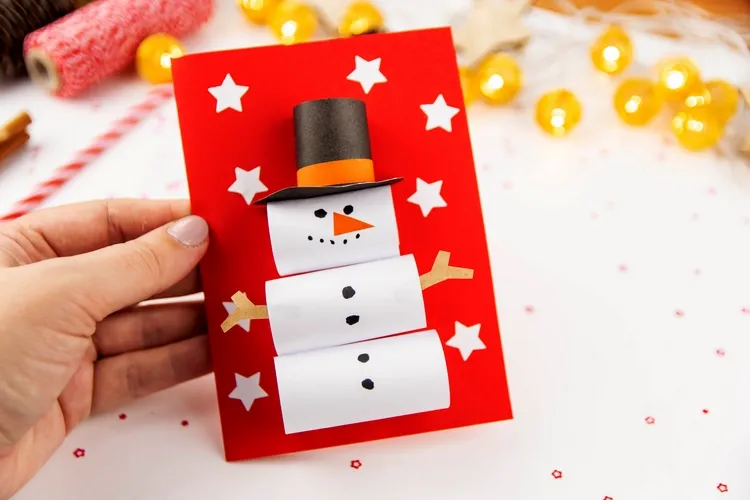 diy christmas card ideas kids crafts