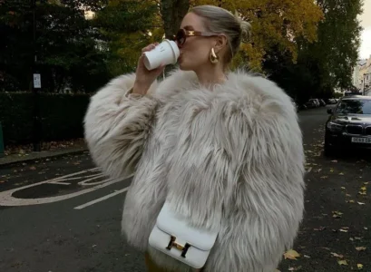 outerwear winter fashion 2024 trends soft and furry fabrics