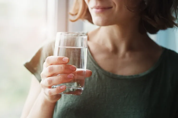 staying hydrated is essential for hair health during menopause