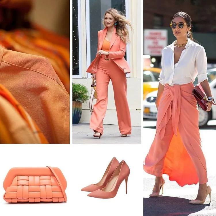 apricot crush color fashion 2024