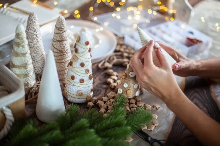 decorate for christmas on a budget with these simple ideas