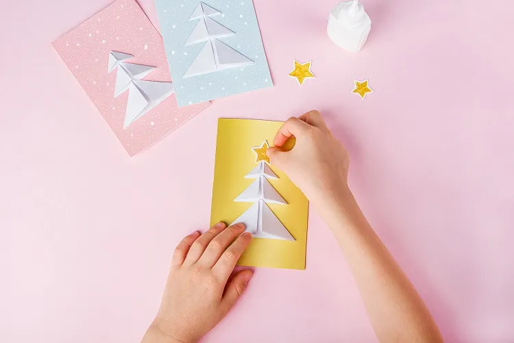 diy christmas cards plus wishes for adults and children