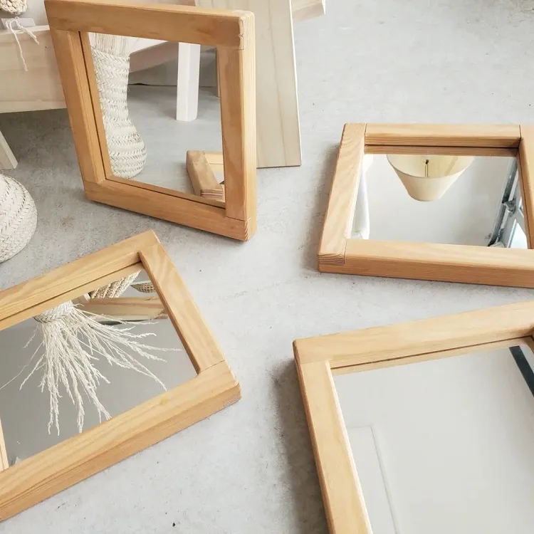diy wooden picture mirror frames