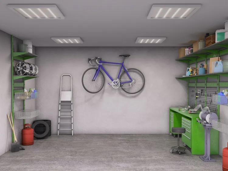 garage vertical storage organization ideas