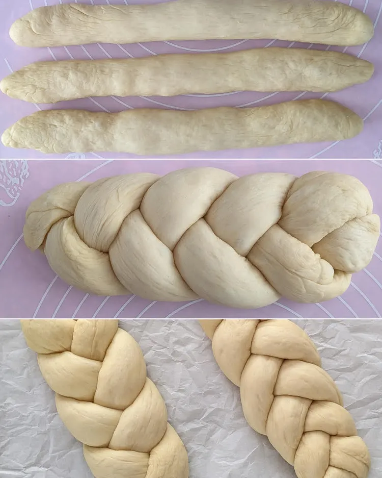 how to braid challah bread