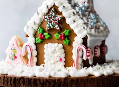 how to make a gingerbread house from scratch recipe with royal icing without eggs