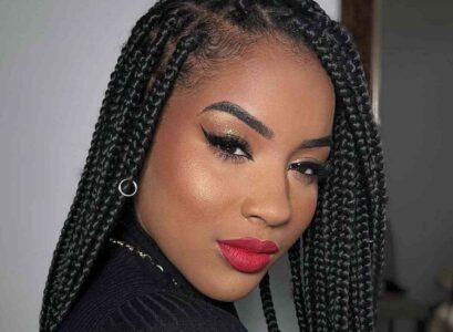 most beautiful big braids hairstyles for women with dark skin 2024