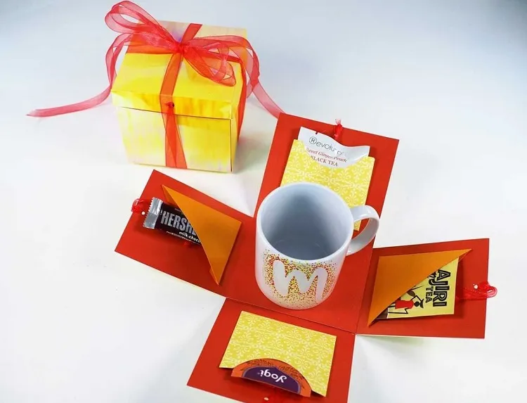personalized mug gift box